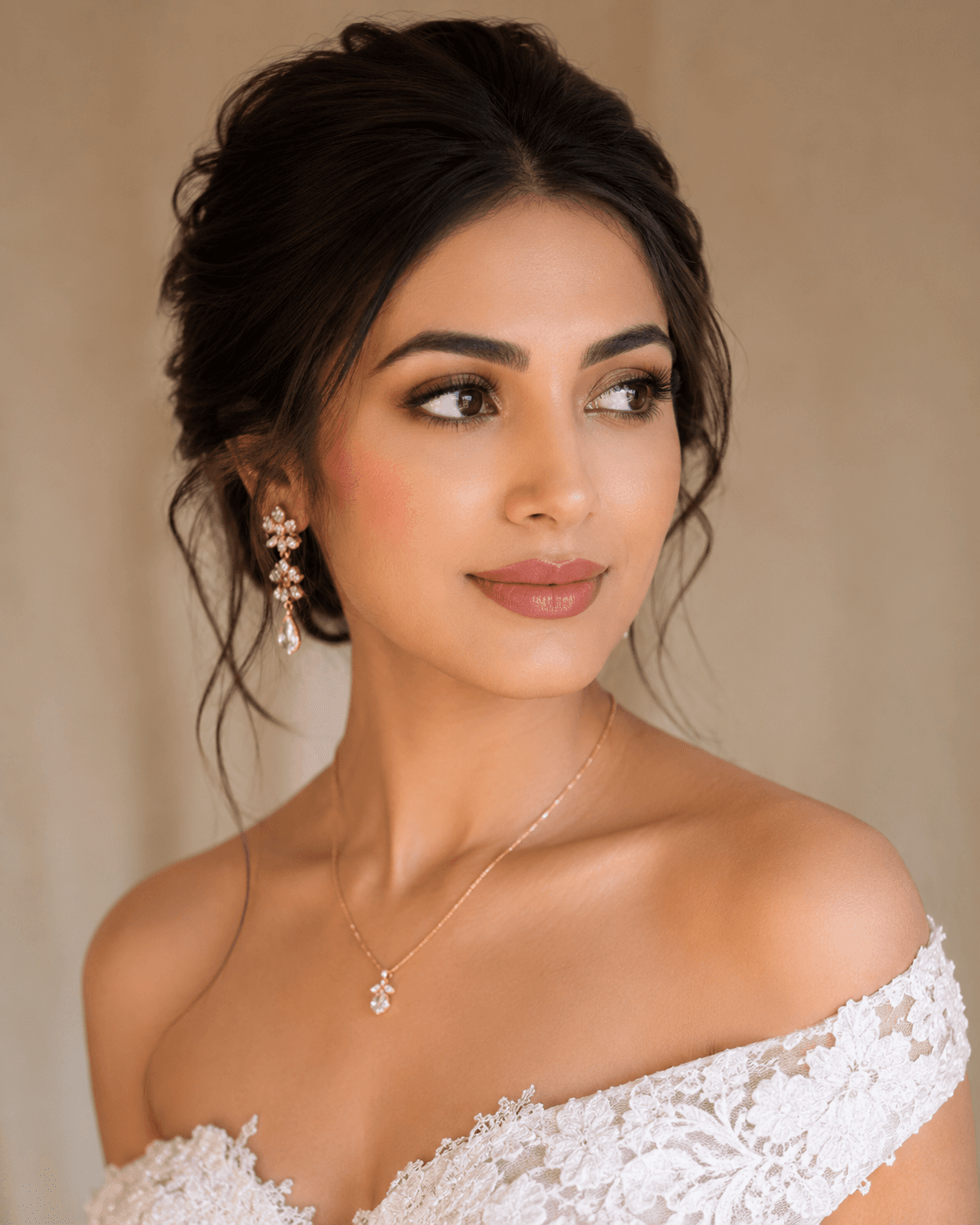 Bridal glow makeup