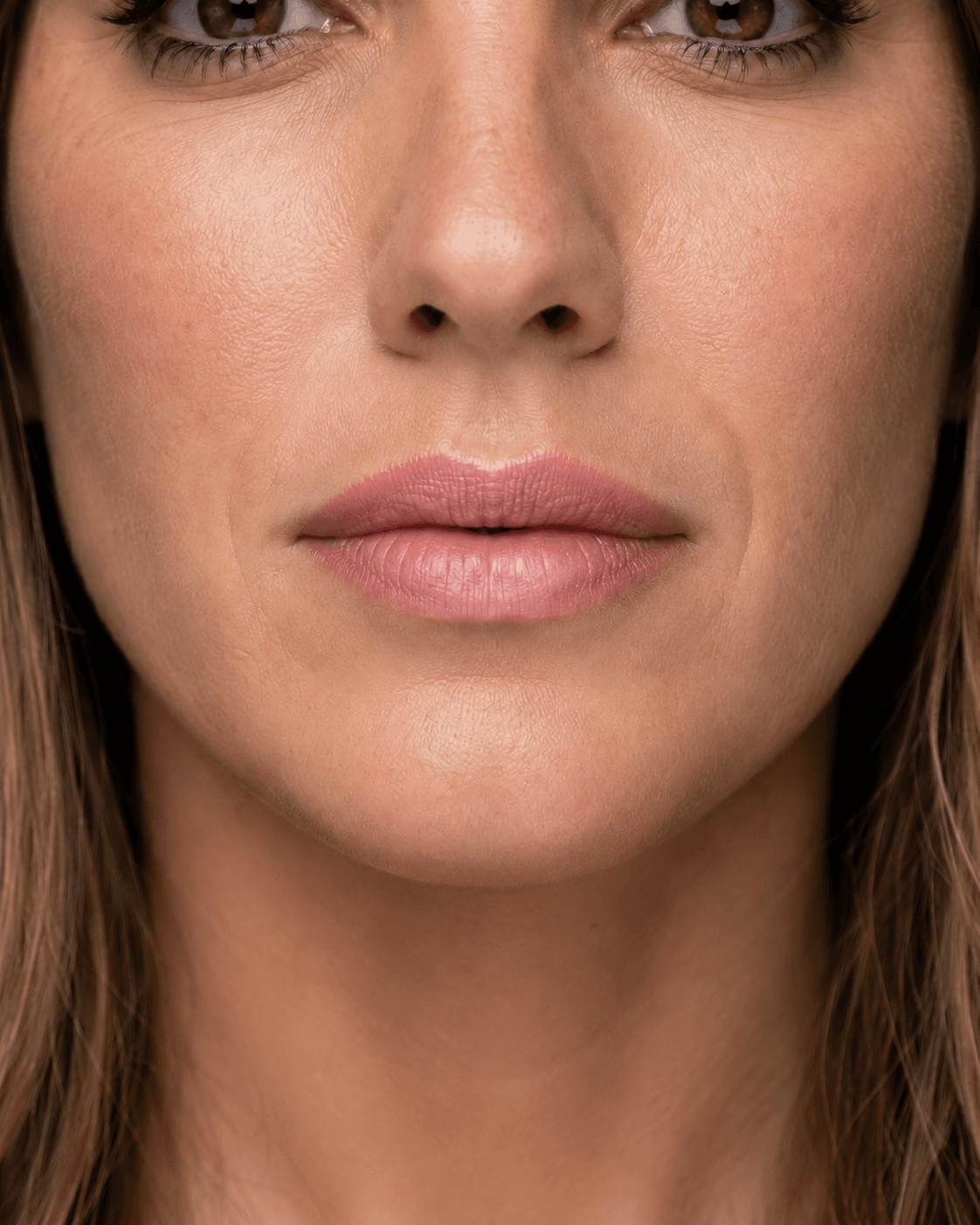Lip blush — colour restored — after