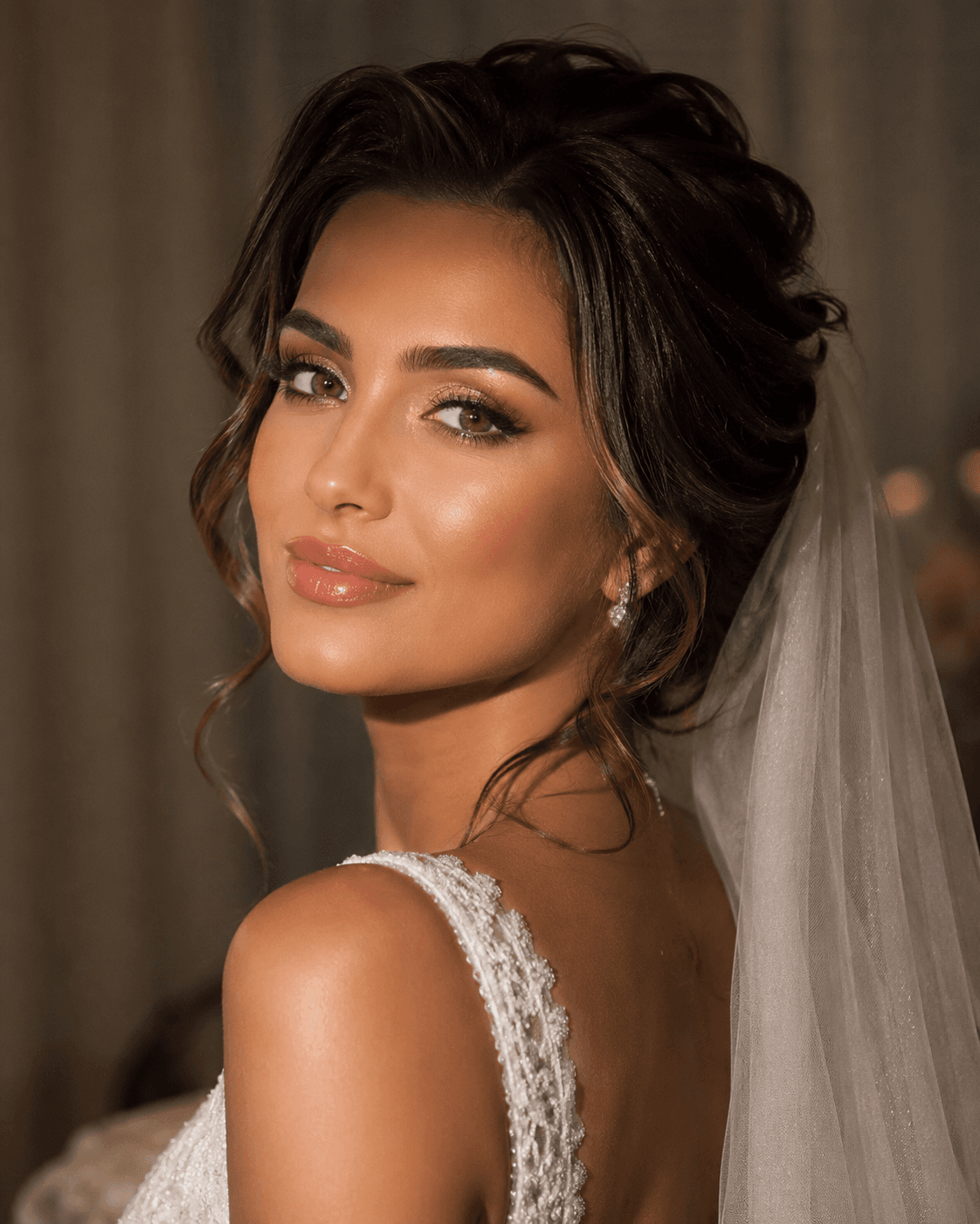 Bridal glow makeup
